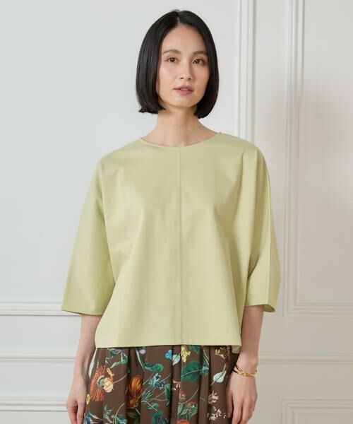 7-IDconcept / セブンアイディーコンセプト Tシャツ | 《大きいサイズ》バックジップドルマンプルオーバー | 詳細13