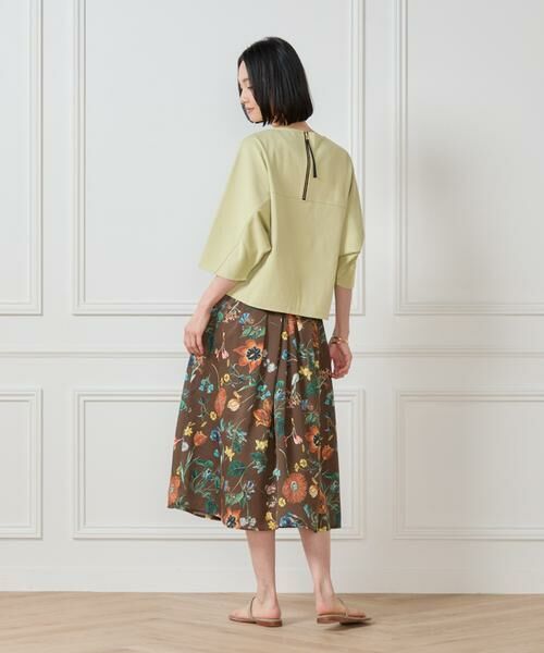 7-IDconcept / セブンアイディーコンセプト Tシャツ | 《大きいサイズ》バックジップドルマンプルオーバー | 詳細5