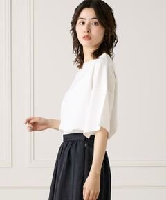 7-IDconcept / セブンアイディーコンセプト Tシャツ | 《大きいサイズ》スリットスリーブプルオーバー