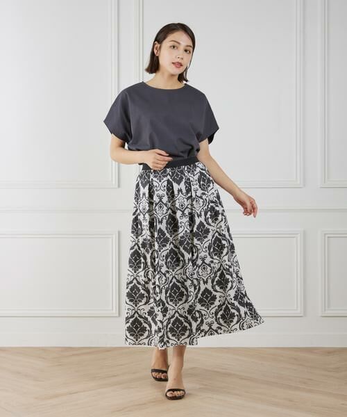 7-IDconcept / セブンアイディーコンセプト Tシャツ | 《大きいサイズ》サイドタックドルマンプルオーバー | 詳細6