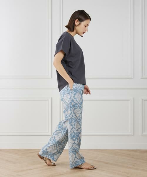 7-IDconcept / セブンアイディーコンセプト Tシャツ | 《大きいサイズ》サイドタックドルマンプルオーバー | 詳細9