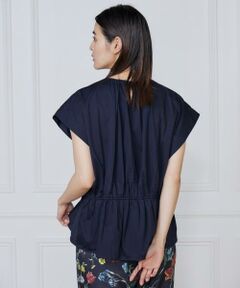 7-IDconcept / セブンアイディーコンセプト Tシャツ | 《大きいサイズ》シャーリングカットブラウス