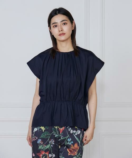 7-IDconcept / セブンアイディーコンセプト Tシャツ | 《大きいサイズ》シャーリングカットブラウス | 詳細9