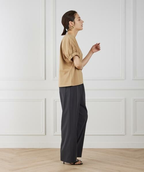 7-IDconcept / セブンアイディーコンセプト Tシャツ | 《大きいサイズ》ギャザースリーブプルオーバー | 詳細7