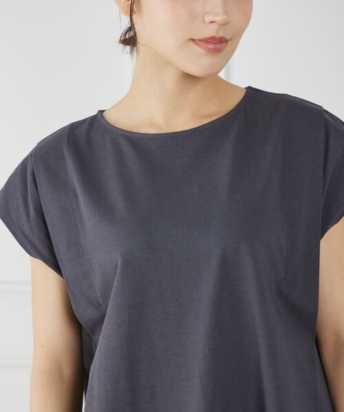 7-IDconcept / セブンアイディーコンセプト ミニ丈・ひざ丈ワンピース | 《大きいサイズ》ショルダータックワンピース | 詳細10