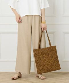7-IDconcept / セブンアイディーコンセプト トートバッグ | ラフィアトートバッグ《IVAHONA-イバオナ-》