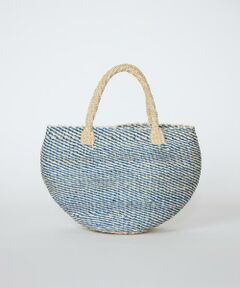 自由区　カゴバッグ　レザー　水色　新品 Early Summer Bag Collection｜ファッション通販サイト[オン