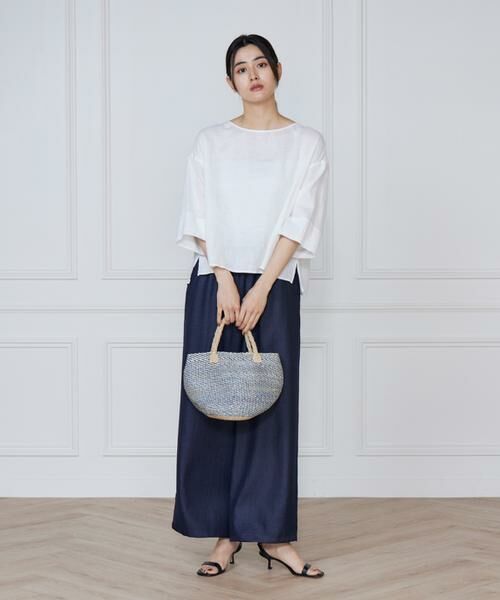 7-IDconcept / セブンアイディーコンセプト かごバック | アバカ ハンドバッグ《NESS CRAFT》 | 詳細7