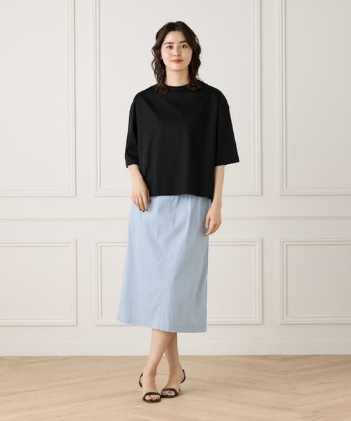 7-IDconcept / セブンアイディーコンセプト ミニ・ひざ丈スカート | 《大きいサイズ》Aラインスカート | 詳細9