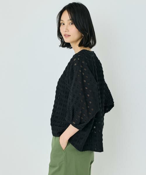 7-IDconcept / セブンアイディーコンセプト シャツ・ブラウス | ジャカードブラウス | 詳細12