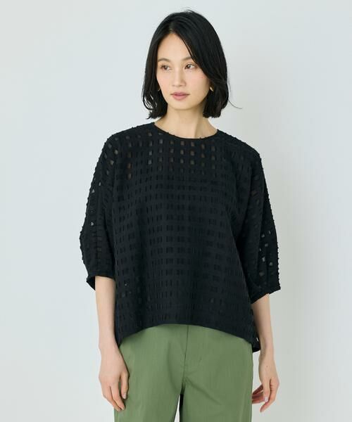 7-IDconcept / セブンアイディーコンセプト シャツ・ブラウス | ジャカードブラウス | 詳細13