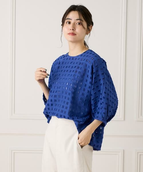 7-IDconcept / セブンアイディーコンセプト シャツ・ブラウス | ジャカードブラウス | 詳細22