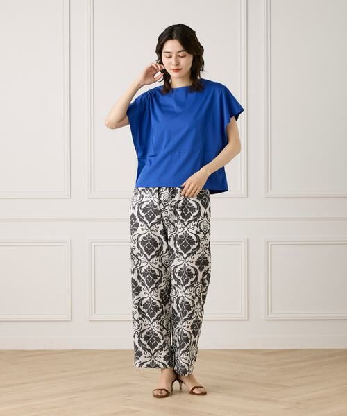 7-IDconcept / セブンアイディーコンセプト Tシャツ | ハンカチスリーブプルオーバー《接触冷感》 | 詳細2