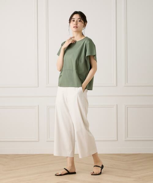 7-IDconcept / セブンアイディーコンセプト Tシャツ | ハンカチスリーブプルオーバー《接触冷感》 | 詳細7