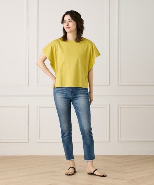 7-IDconcept / セブンアイディーコンセプト Tシャツ | ハンカチスリーブプルオーバー《接触冷感》 | 詳細8