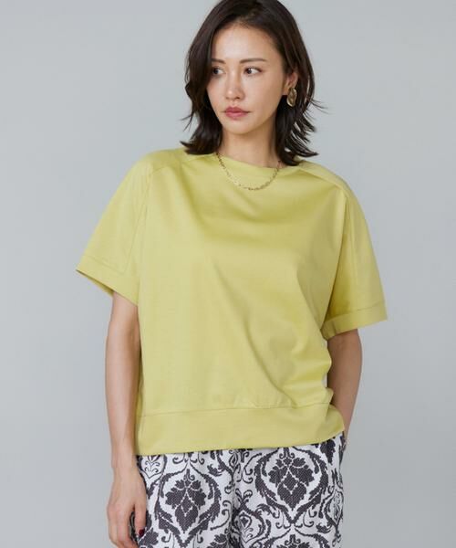 7-IDconcept / セブンアイディーコンセプト Tシャツ | ヨーク切替ハイネックプルオーバー | 詳細13