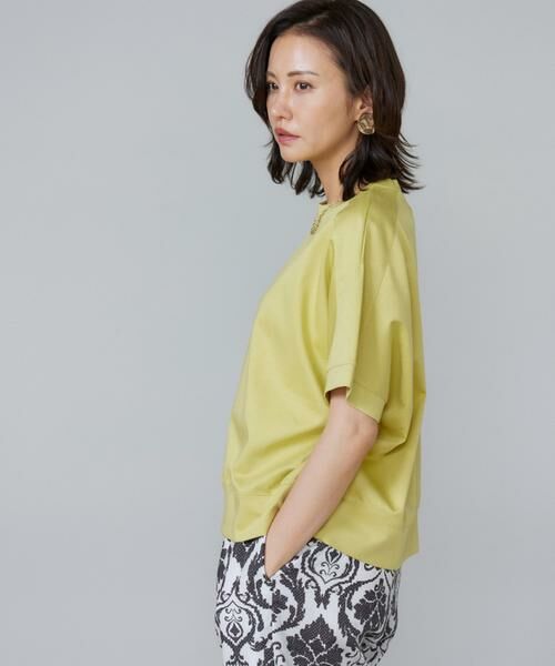 7-IDconcept / セブンアイディーコンセプト Tシャツ | ヨーク切替ハイネックプルオーバー | 詳細14