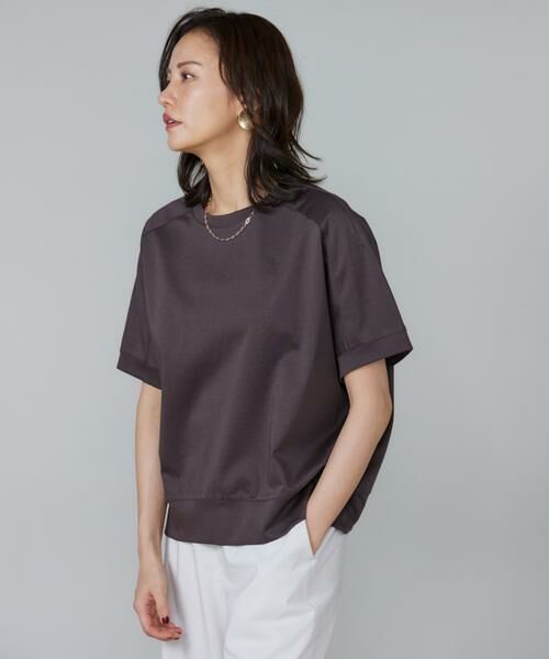 7-IDconcept / セブンアイディーコンセプト Tシャツ | ヨーク切替ハイネックプルオーバー | 詳細15