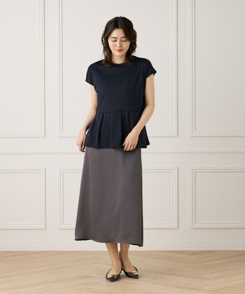 7-IDconcept / セブンアイディーコンセプト Tシャツ | タックヘムカットプルオーバー | 詳細12