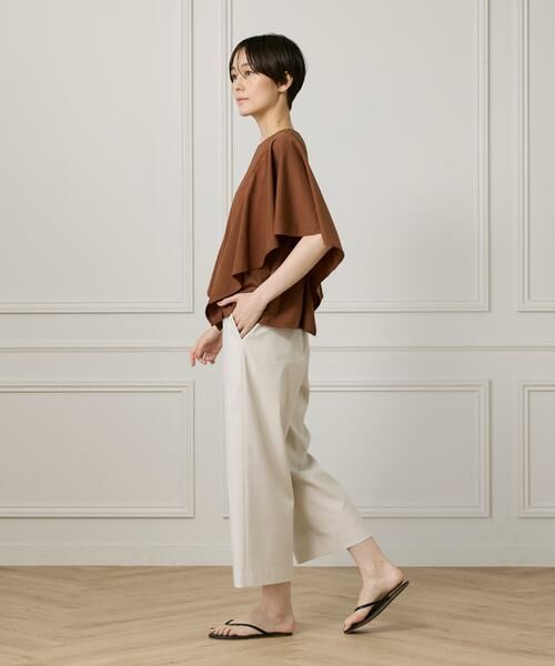 7-IDconcept / セブンアイディーコンセプト Tシャツ | フレアースリーブカットプルオーバー | 詳細11