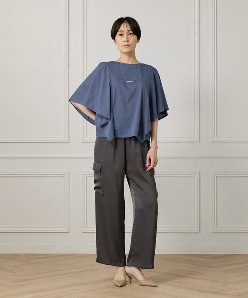 7-IDconcept / セブンアイディーコンセプト Tシャツ | フレアースリーブカットプルオーバー | 詳細7