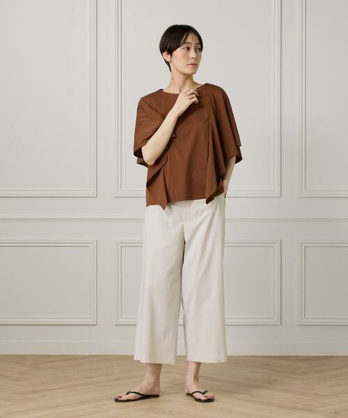 7-IDconcept / セブンアイディーコンセプト Tシャツ | フレアースリーブカットプルオーバー | 詳細25