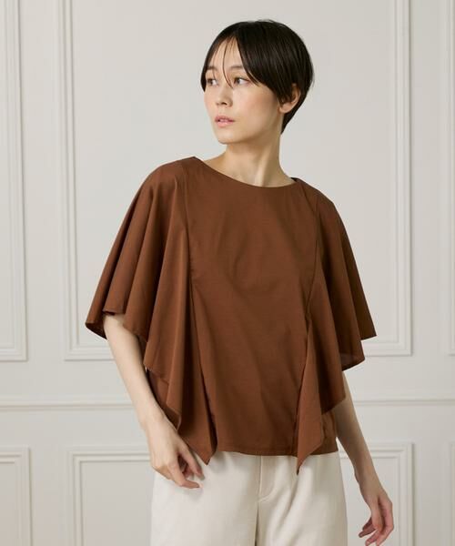 7-IDconcept / セブンアイディーコンセプト Tシャツ | フレアースリーブカットプルオーバー | 詳細27