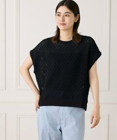 7-IDconcept / セブンアイディーコンセプト Tシャツ | アイレット天竺カットプルオーバー