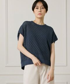 7-IDconcept / セブンアイディーコンセプト Tシャツ | アイレット天竺カットプルオーバー