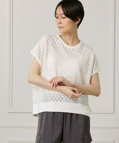 7-IDconcept / セブンアイディーコンセプト Tシャツ | アイレット天竺カットプルオーバー