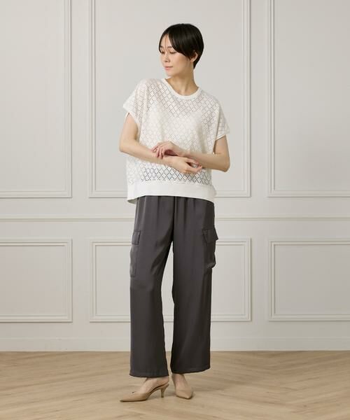 7-IDconcept / セブンアイディーコンセプト Tシャツ | アイレット天竺カットプルオーバー | 詳細3