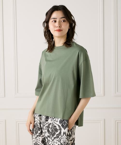Kastane チュールベロアパンツ /moussy 緑tシャツ MEN ESSENTIALピケポロシャツ グリーン