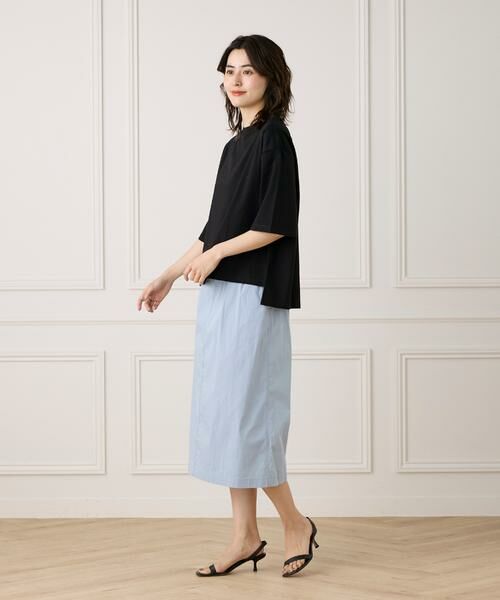 7-IDconcept / セブンアイディーコンセプト Tシャツ | 《大きいサイズ》五分袖Tシャツ《接触冷感》 | 詳細6