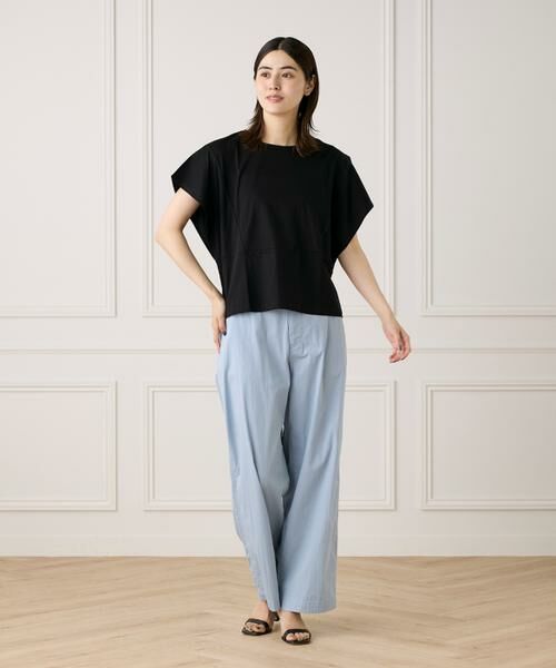 7-IDconcept / セブンアイディーコンセプト Tシャツ | 《大きいサイズ》ハンカチスリーブプルオーバー《接触冷感》 | 詳細11