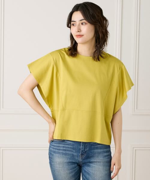 7-IDconcept / セブンアイディーコンセプト Tシャツ | 《大きいサイズ》ハンカチスリーブプルオーバー《接触冷感》 | 詳細14