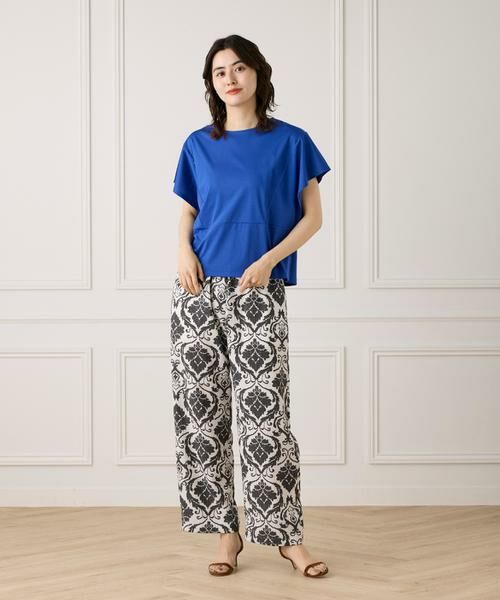 7-IDconcept / セブンアイディーコンセプト Tシャツ | 《大きいサイズ》ハンカチスリーブプルオーバー《接触冷感》 | 詳細3