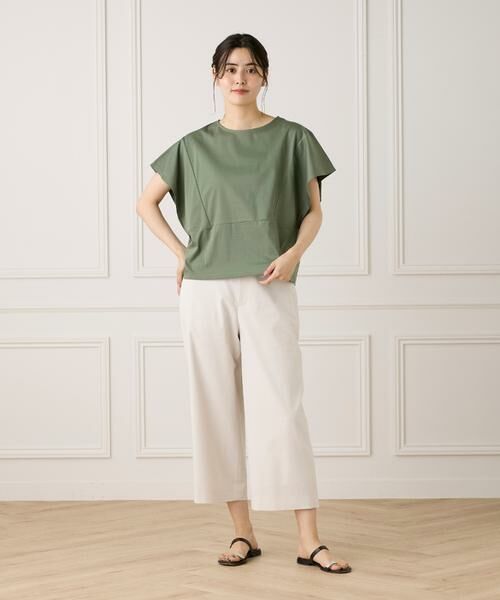 7-IDconcept / セブンアイディーコンセプト Tシャツ | 《大きいサイズ》ハンカチスリーブプルオーバー《接触冷感》 | 詳細5