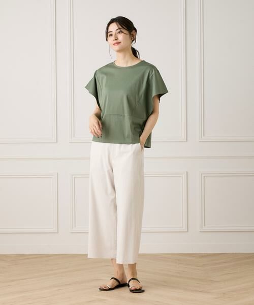 7-IDconcept / セブンアイディーコンセプト Tシャツ | 《大きいサイズ》ハンカチスリーブプルオーバー《接触冷感》 | 詳細6