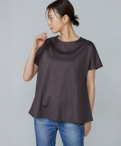 7-IDconcept / セブンアイディーコンセプト Tシャツ | 《大きいサイズ》サイドフレアーカットプルオーバー