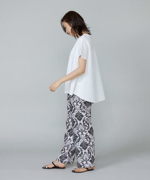 7-IDconcept / セブンアイディーコンセプト Tシャツ | 《大きいサイズ》サイドフレアーカットプルオーバー | 詳細4