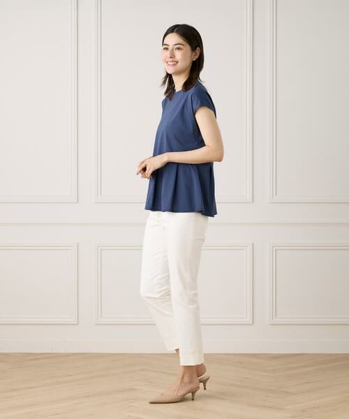 7-IDconcept / セブンアイディーコンセプト Tシャツ | 《大きいサイズ》タックヘムカットプルオーバー | 詳細4