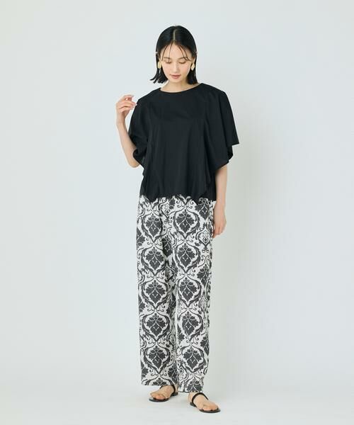 7-IDconcept / セブンアイディーコンセプト Tシャツ | 《大きいサイズ》フレアースリーブカットプルオーバー | 詳細3