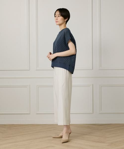 7-IDconcept / セブンアイディーコンセプト Tシャツ | 《大きいサイズ》アイレット天竺カットプルオーバー | 詳細13