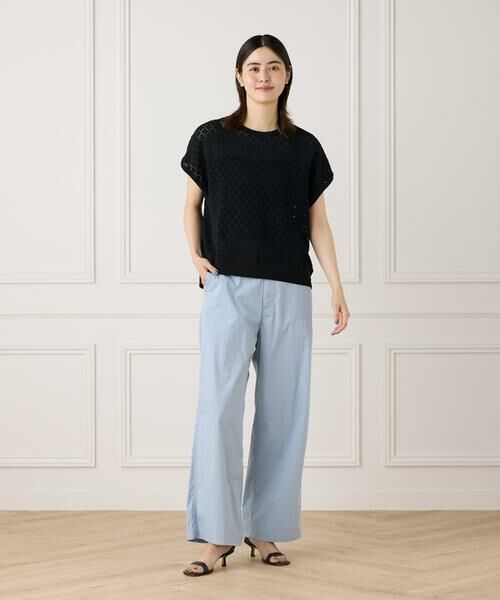 7-IDconcept / セブンアイディーコンセプト Tシャツ | 《大きいサイズ》アイレット天竺カットプルオーバー | 詳細6