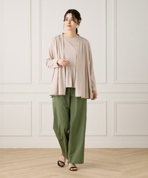 7-IDconcept / セブンアイディーコンセプト カーディガン・ボレロ | 着流しカーディガン | 詳細3