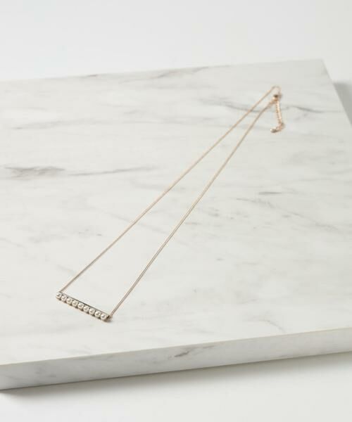 7-IDconcept / セブンアイディーコンセプト ブローチ・コサージュ | パールバー ゴールドネックレス | 詳細8