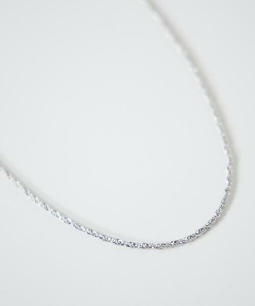 7-IDconcept / セブンアイディーコンセプト ブローチ・コサージュ | ロングチェーンシルバーネックレス | 詳細4