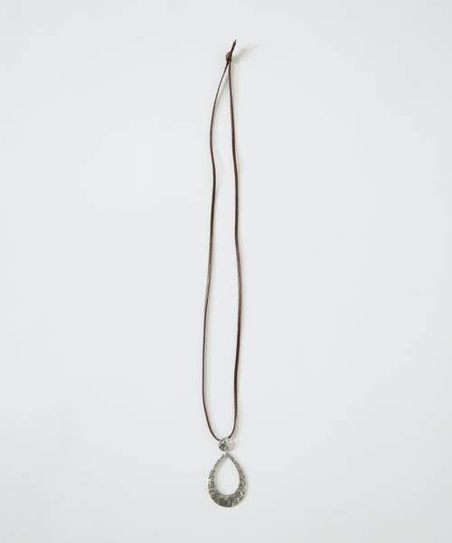 7-IDconcept / セブンアイディーコンセプト ネックレス・ペンダント・チョーカー | レザーストラップ ドロップモチーフネックレス | 詳細3