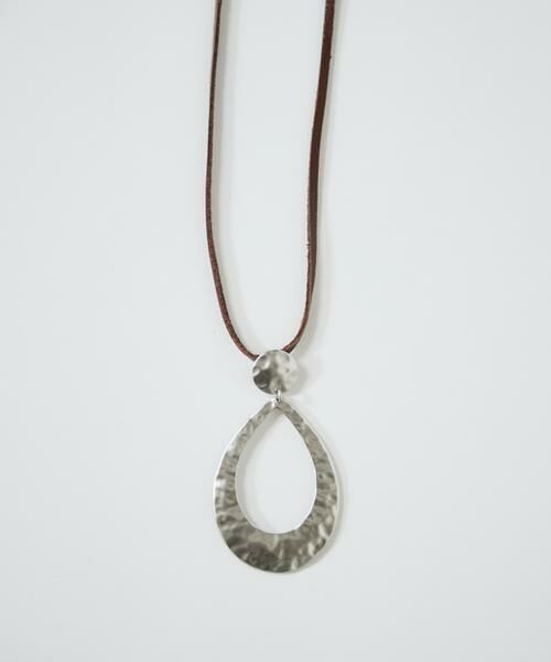 7-IDconcept / セブンアイディーコンセプト ネックレス・ペンダント・チョーカー | レザーストラップ ドロップモチーフネックレス | 詳細4