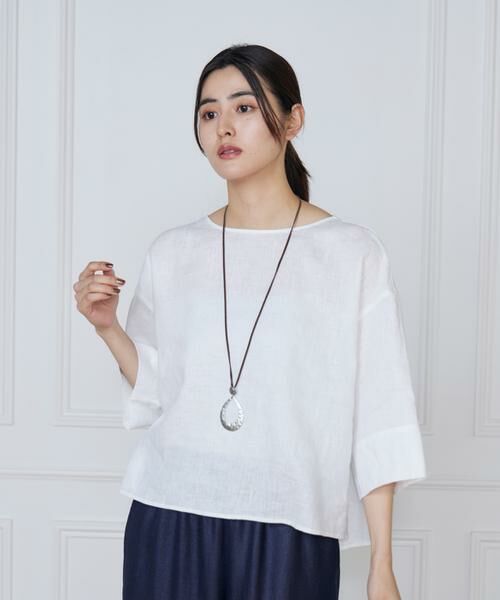 7-IDconcept / セブンアイディーコンセプト ネックレス・ペンダント・チョーカー | レザーストラップ ドロップモチーフネックレス | 詳細5